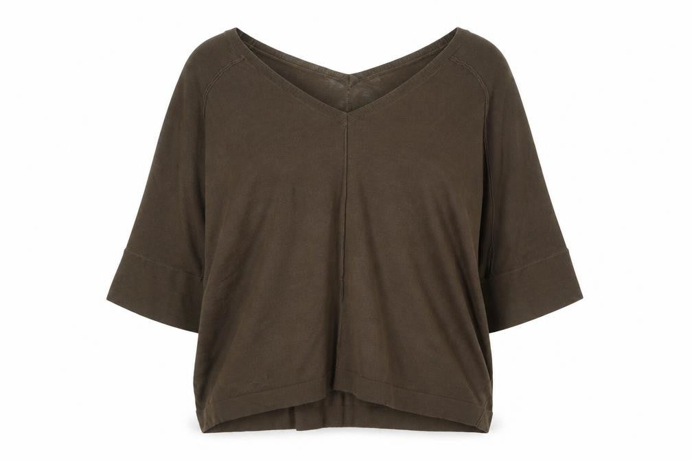 NEXT Womens Green Viscose Basic Blouse Size M V-Neck