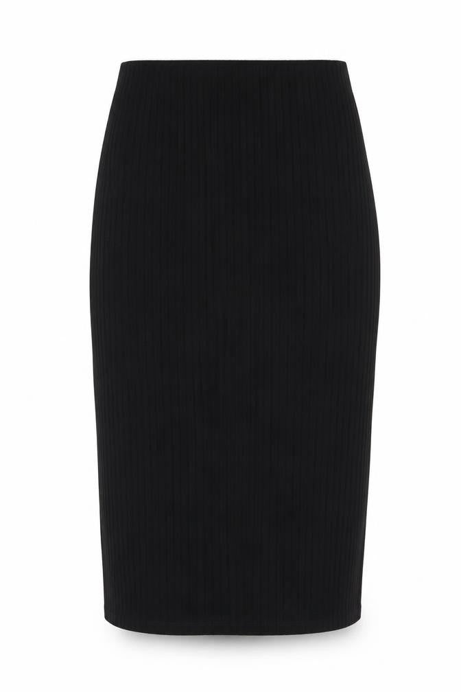Forever 21 Womens Black Viscose A-Line Skirt Size XS