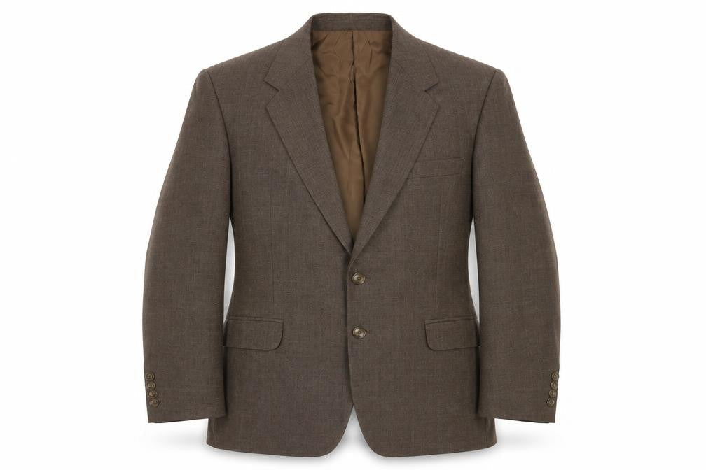 Marks and Spencer Mens Brown Polyester Jacket Suit Jacket Size M Regular