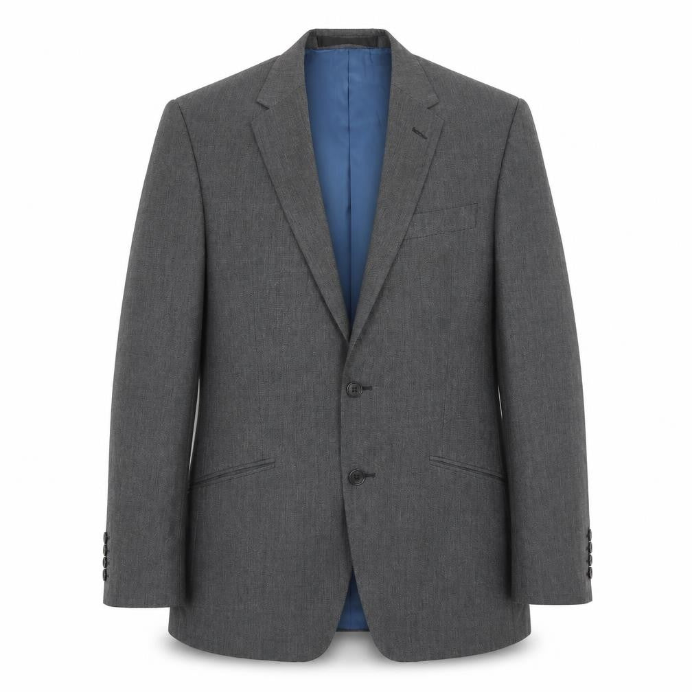 Marks and Spencer Mens Grey Polyester Jacket Suit Jacket Size 38 Regular