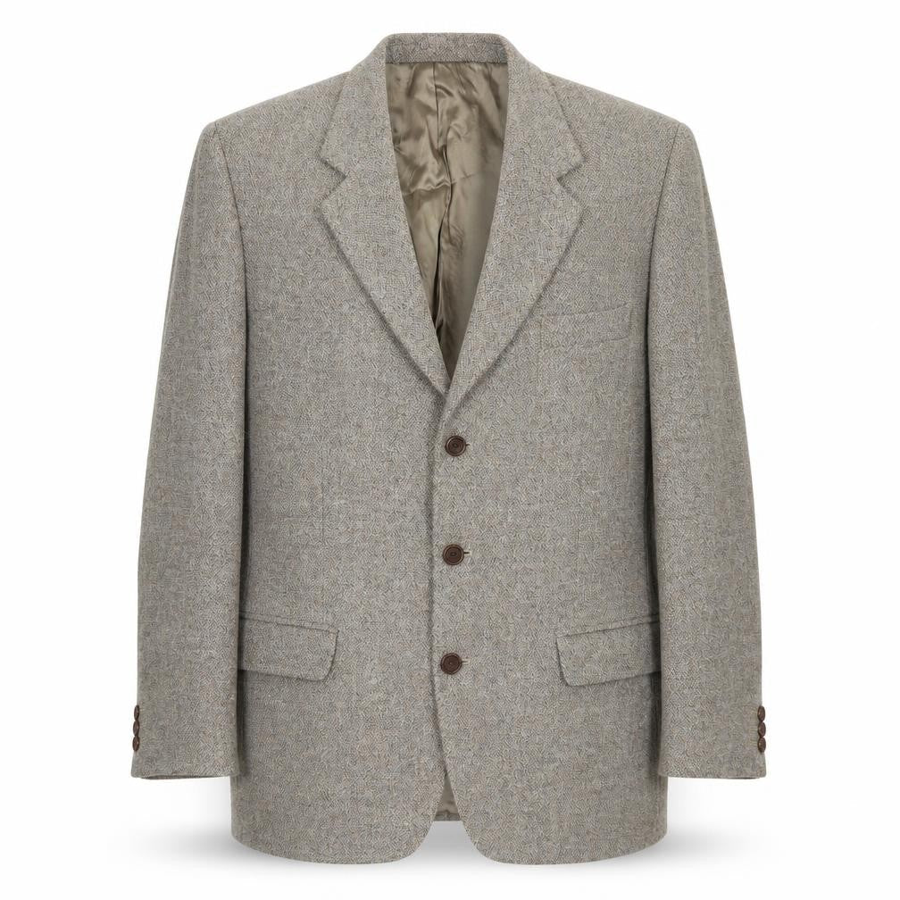 Marks and Spencer Mens Grey Wool Jacket Blazer Size 40 Regular