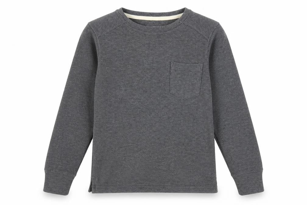 NEXT Boys Grey Cotton Pullover Sweatshirt Size 9 Years Pullover