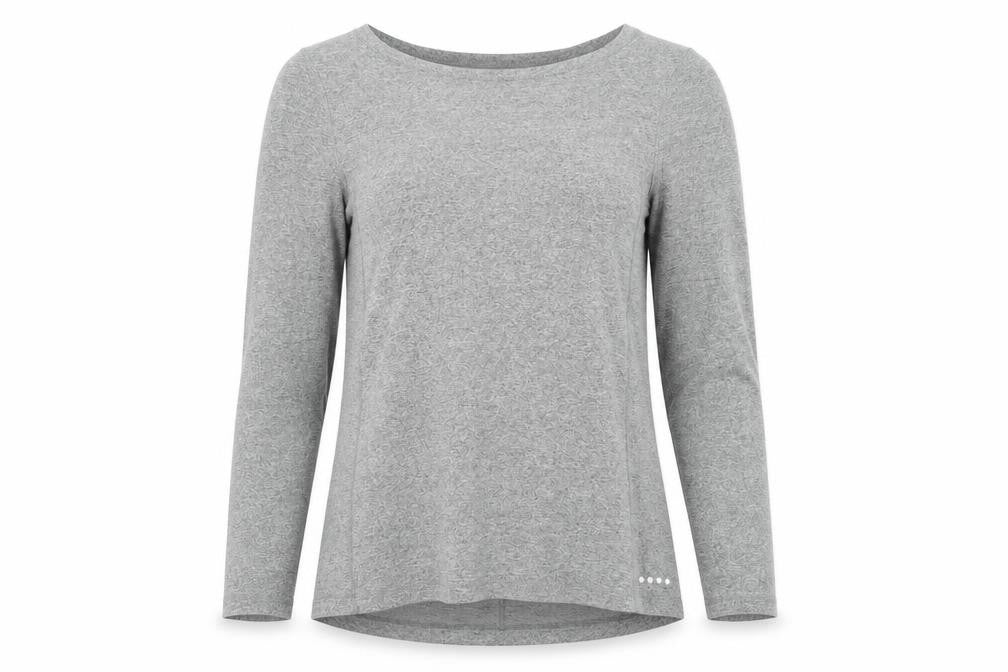 Soluxe Womens Grey Polyester Pullover Casual Size S Round Neck Pullover