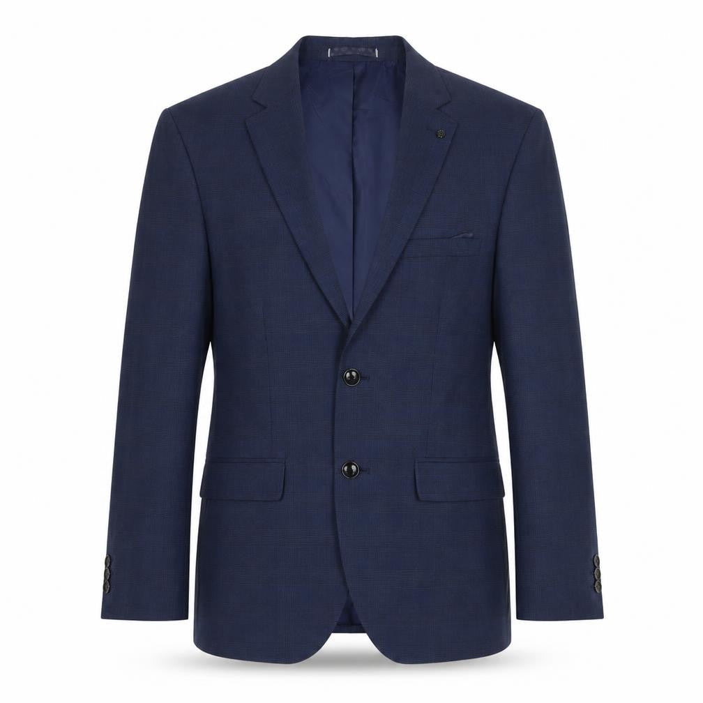 Marks and Spencer Mens Blue Polyester Jacket Suit Jacket Size 38 Regular