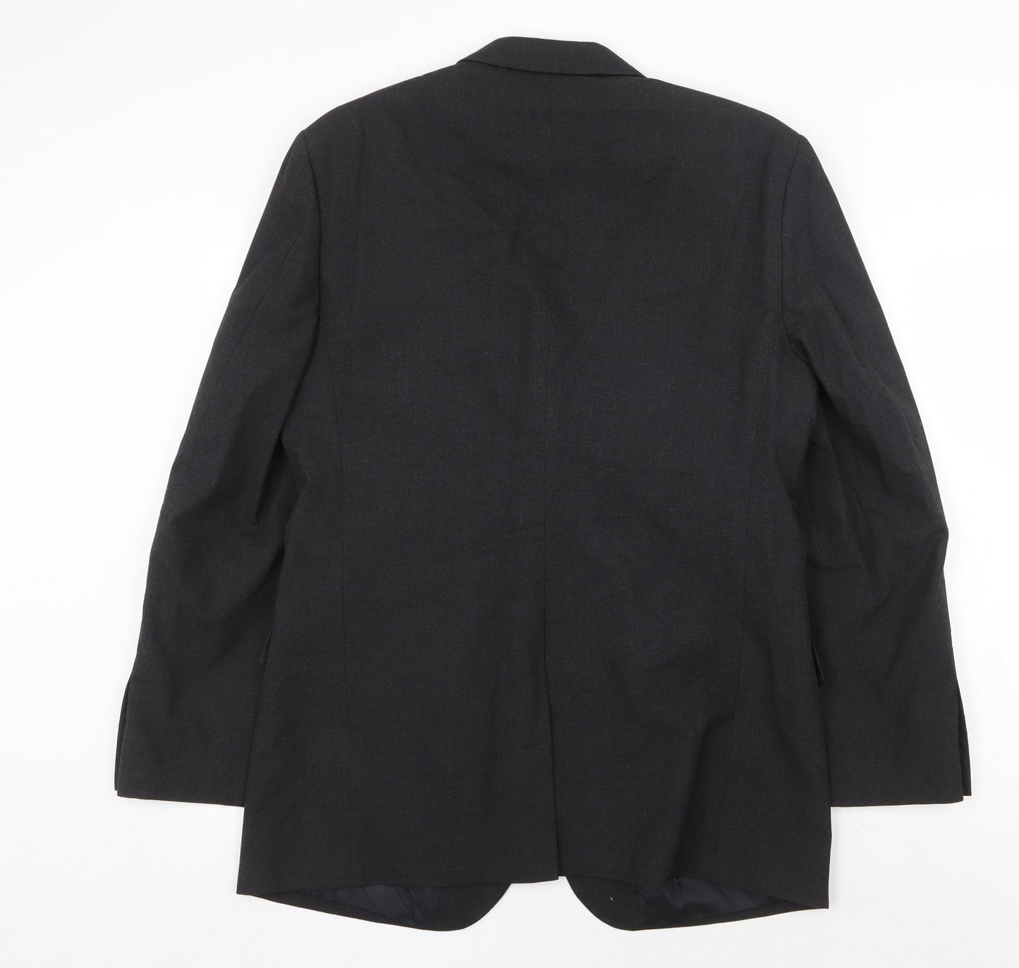 Marks and Spencer Mens Grey Polyester Jacket Suit Jacket Size 40 Regular