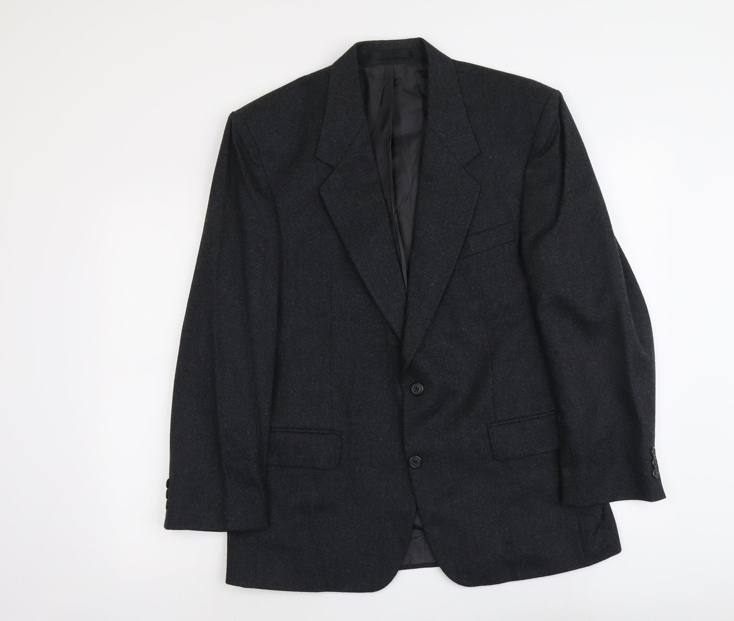 Debenhams Mens Grey Wool Jacket Suit Jacket Size M Regular