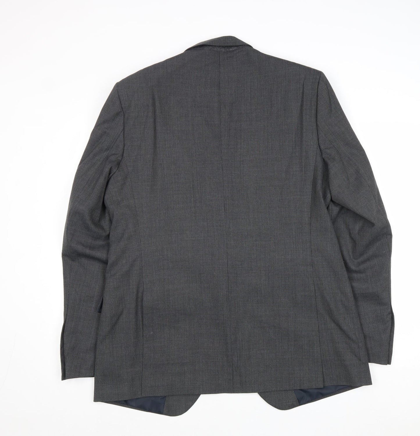 Marks and Spencer Mens Grey Wool Jacket Suit Jacket Size 42 Regular