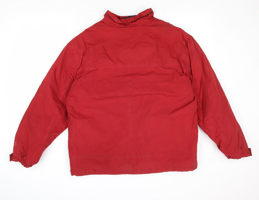 Dunnes Stores Mens Red Jacket Size M Zip