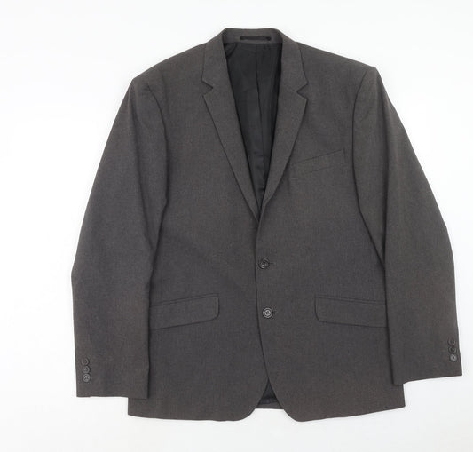 Taylor & Wright Mens Grey Polyester Jacket Suit Jacket Size 40 Regular