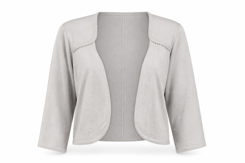 Coast Womens Grey V-Neck Viscose Cardigan Jumper Size L