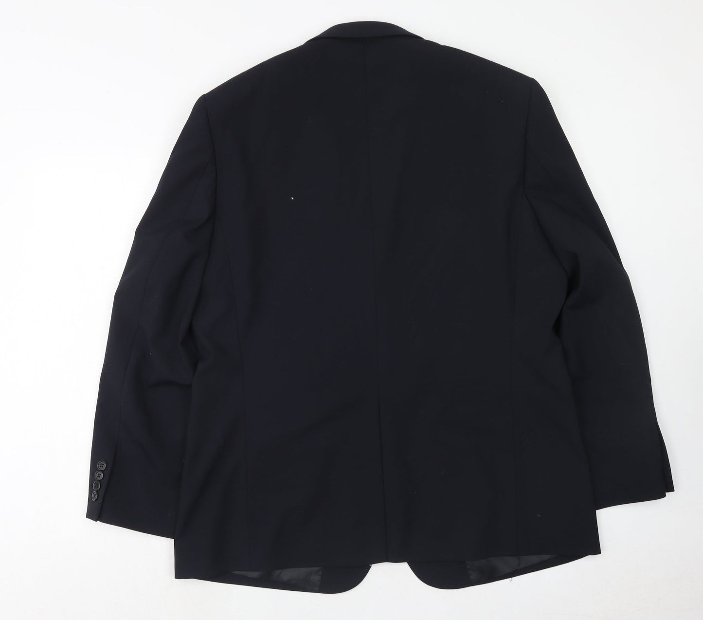 Charlton Gray Mens Blue Polyester Jacket Suit Jacket Size 44 Regular