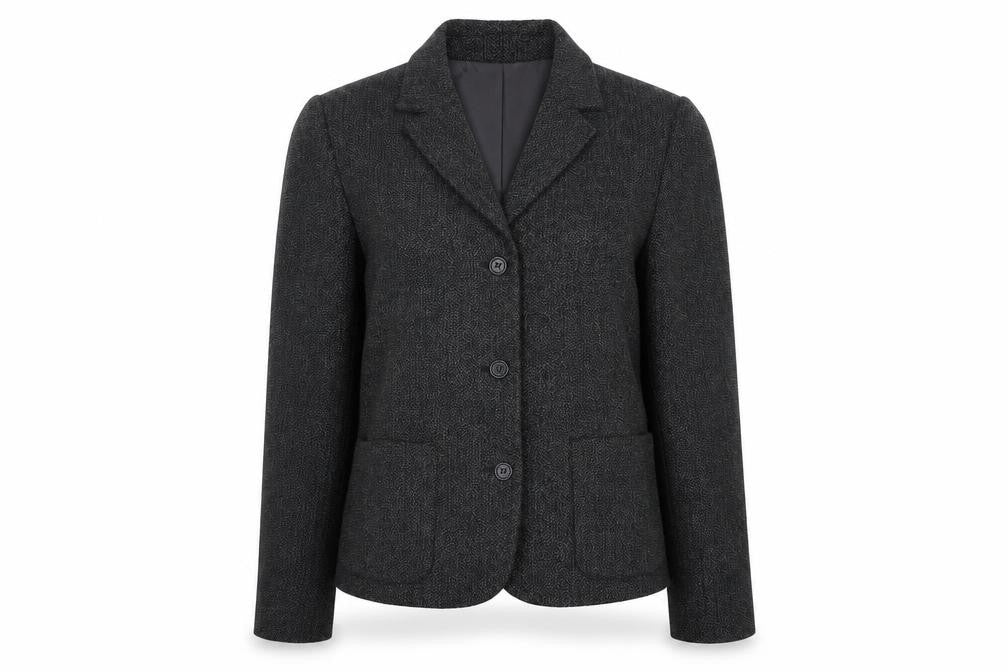 NEXT Womens Black Polyester Jacket Blazer Size 10