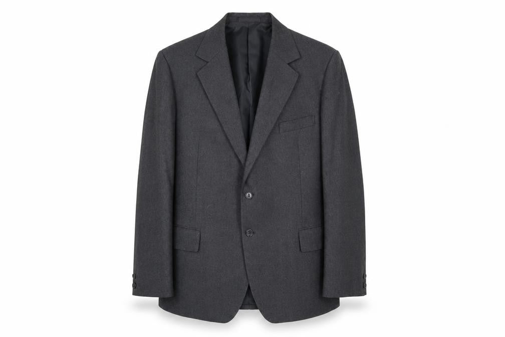 Hornes London Mens Grey Wool Jacket Suit Jacket Size 46 Regular