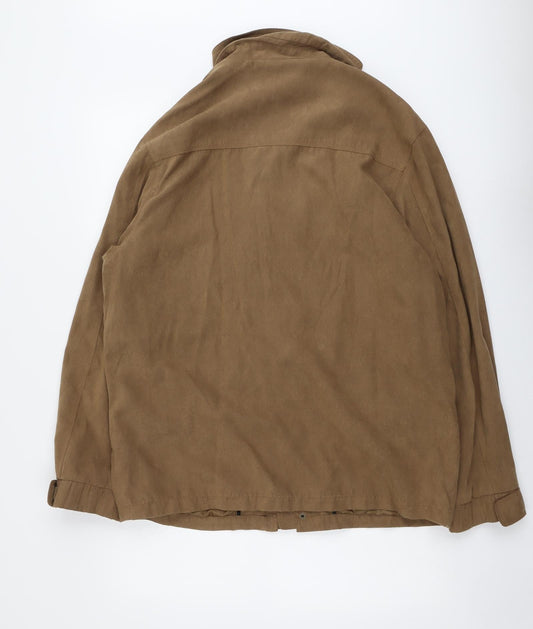 EWM Womens Brown Jacket Size M Zip