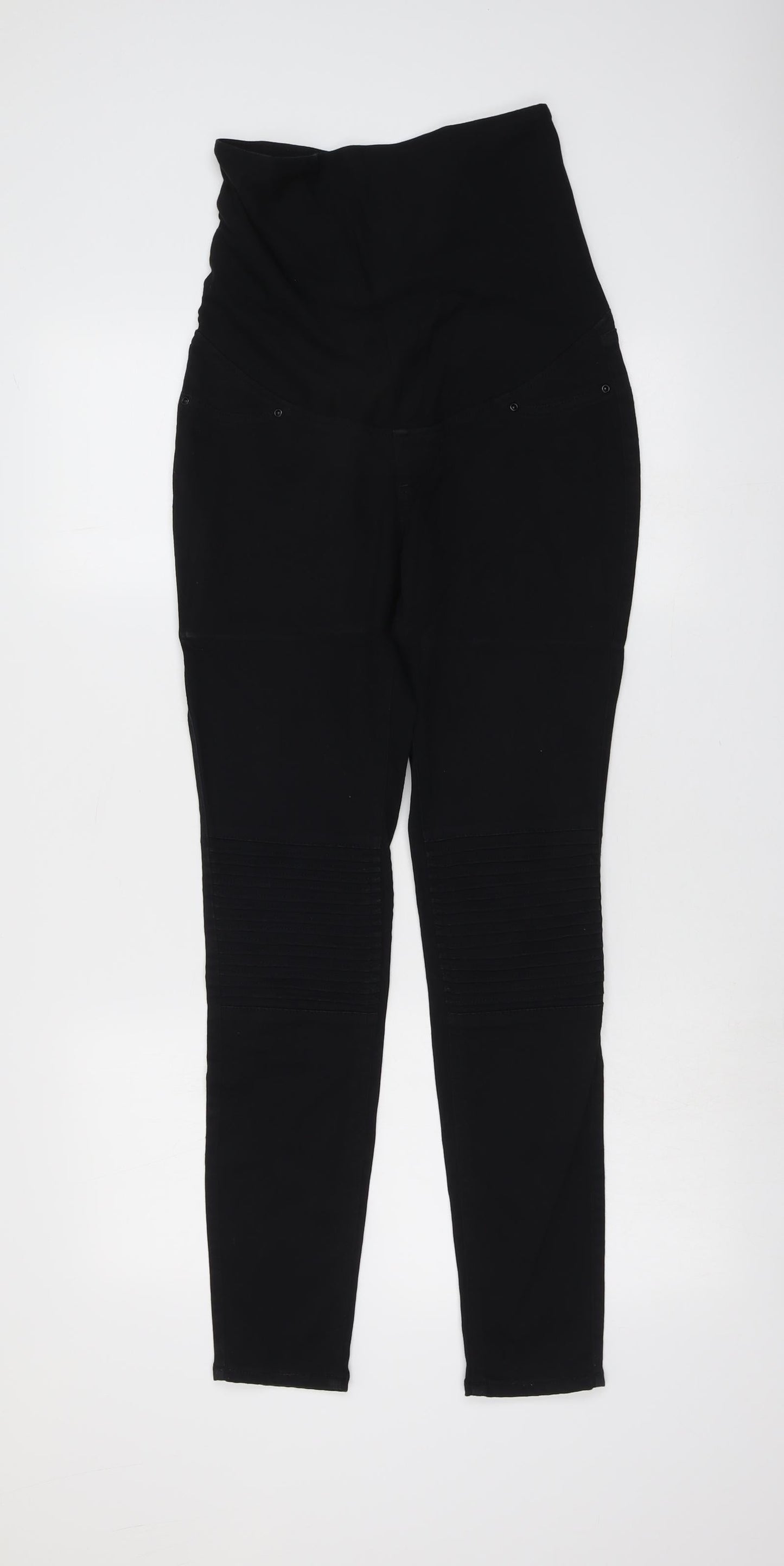 H&M Womens Black Cotton Skinny Jeans Size S L29 in Regular