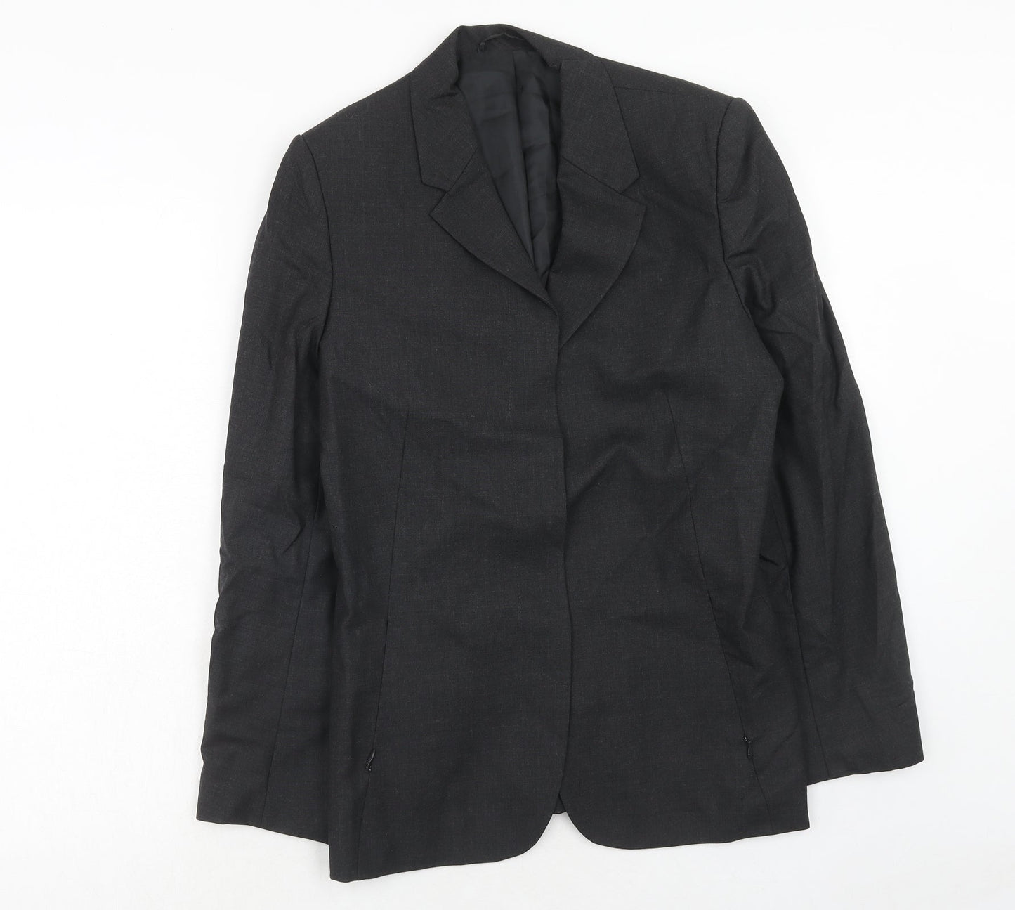 NEXT Womens Grey Wool Jacket Suit Jacket Size 14