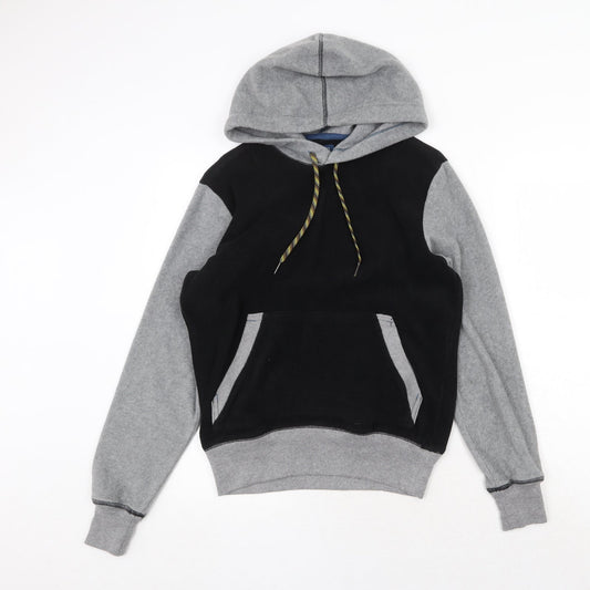 Gap Mens Black Polyester Pullover Hoodie Size S
