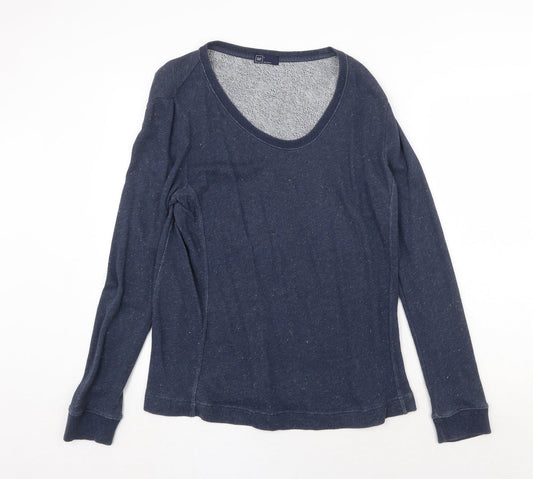 Gap Mens Blue Cotton Pullover Sweatshirt Size L