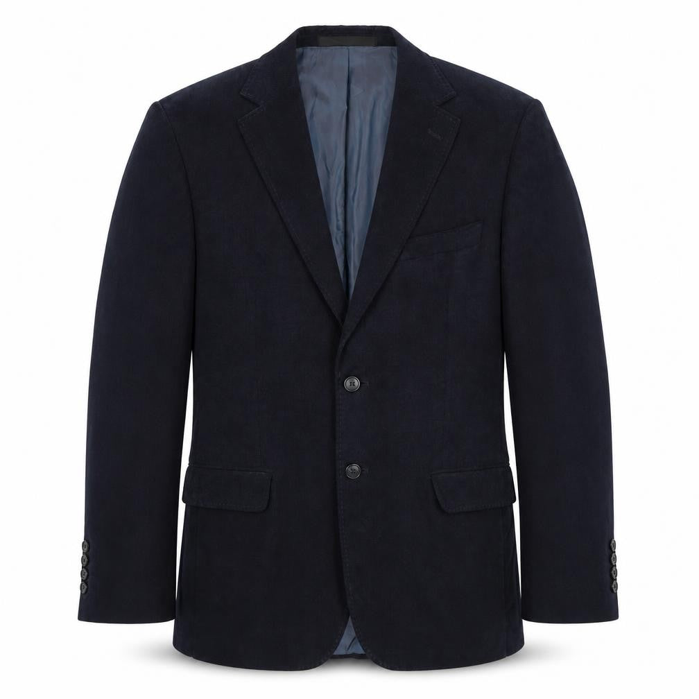 Marks and Spencer Mens Blue Polyester Jacket Blazer Size 38 Regular