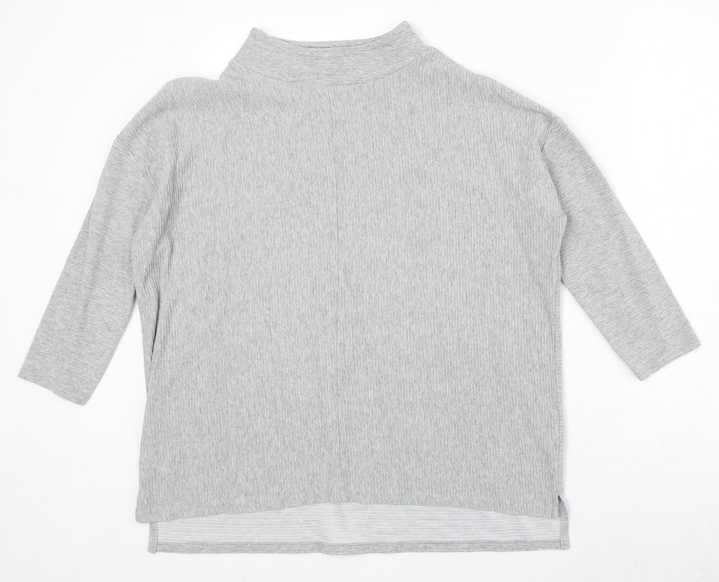 Nutmeg Womens Grey Viscose Pullover Sweatshirt Size 12 Pullover