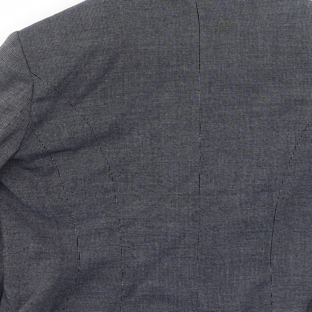 Marks and Spencer Womens Black Polyester Jacket Suit Jacket Size 12