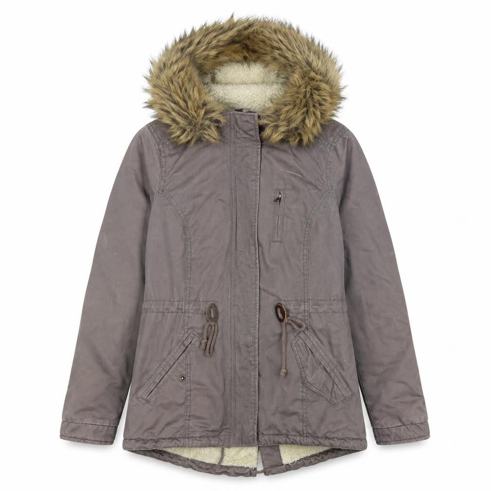 Divided by H&M Womens Grey Jacket Size 8 Zip