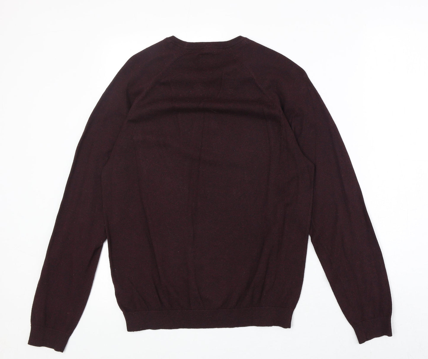 Burton Mens Red Cotton Pullover Sweatshirt Size S