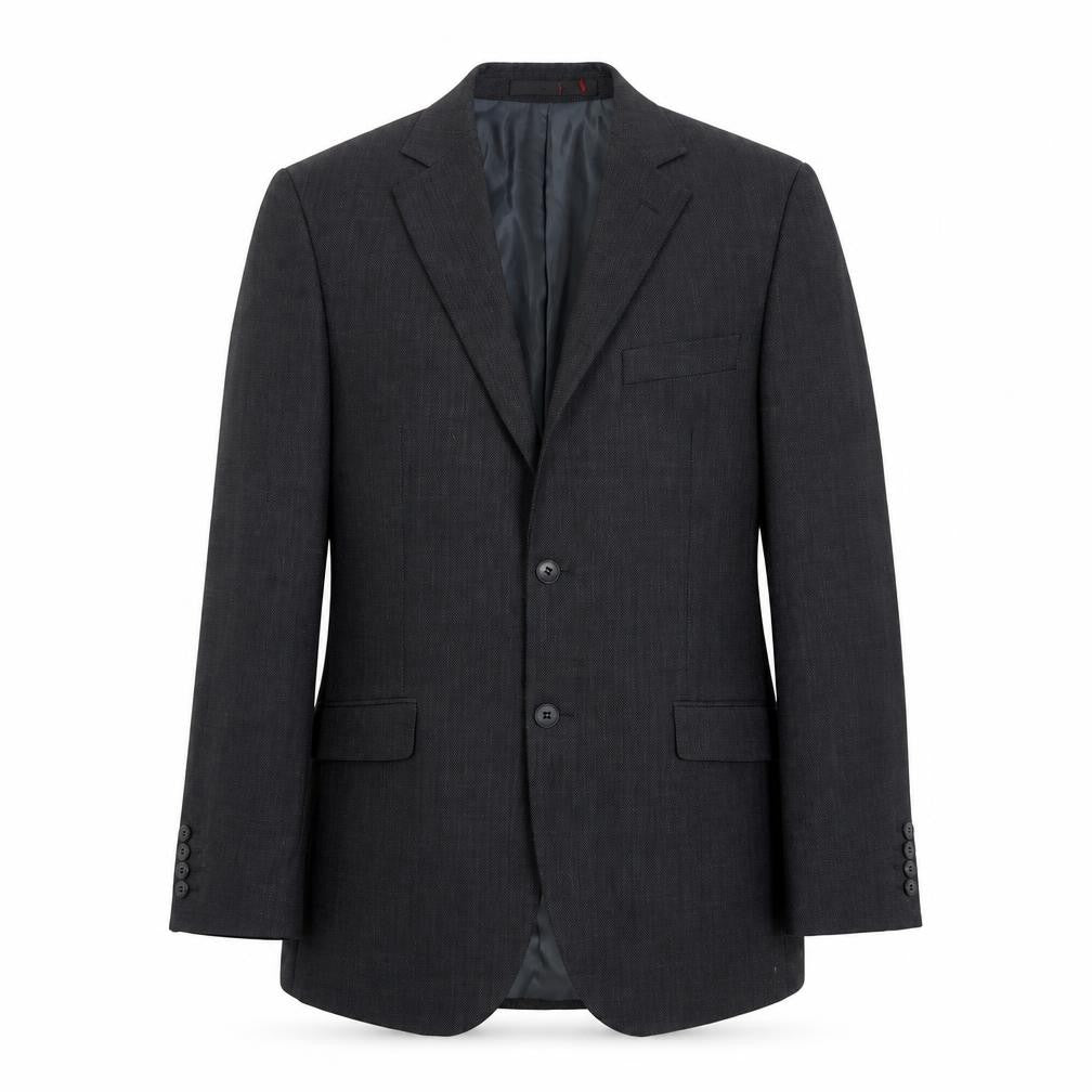 Marks and Spencer Mens Grey Polyester Jacket Suit Jacket Size 38 Regular
