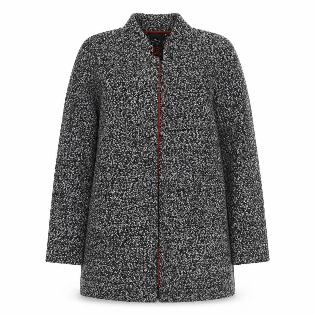 Next Womens Grey Polyester Jacket Coat Size 10