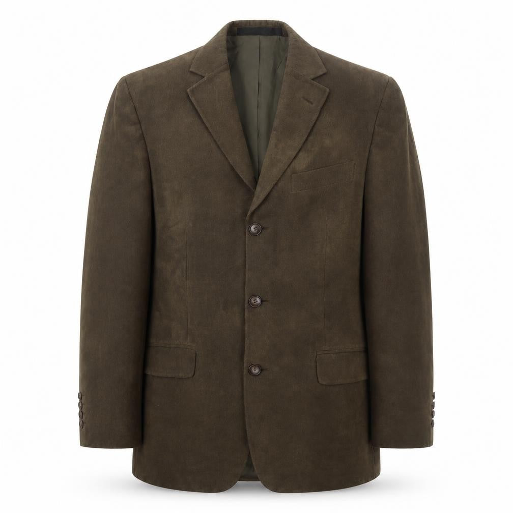 Marks and Spencer Mens Brown Polyester Jacket Blazer Size 36 Regular