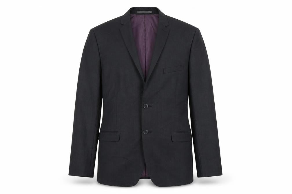 Red Herring Mens Grey Polyester Jacket Suit Jacket Size M Regular