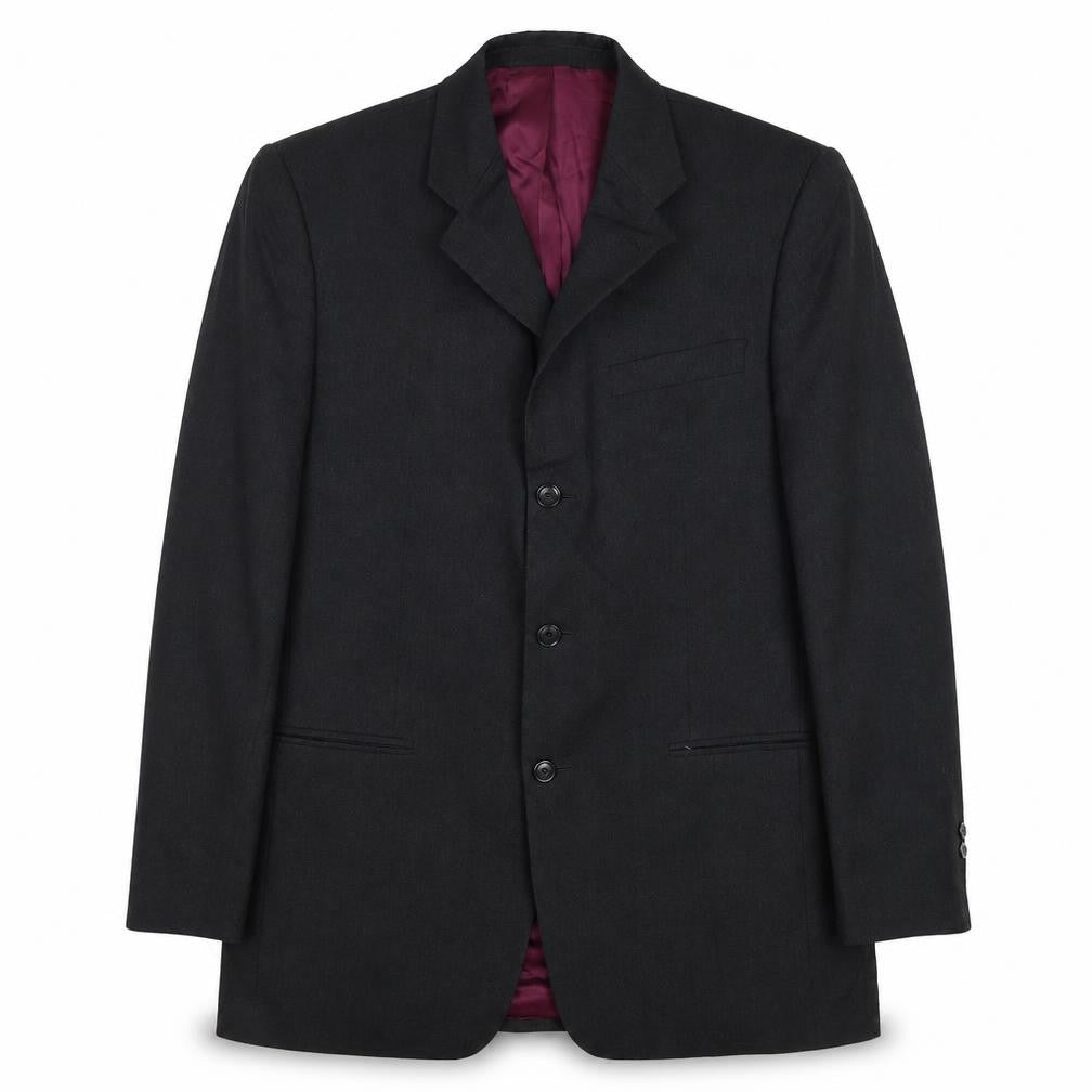 Mens 40 Chest Regular Giorgio Grey Three-Button