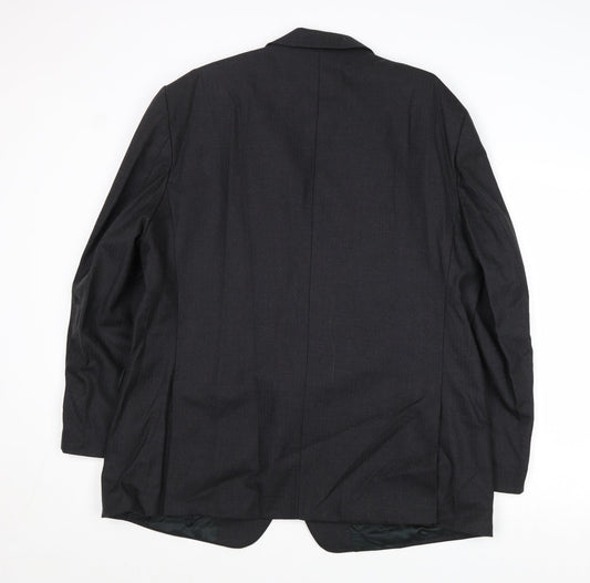Skopes Mens Grey Wool Jacket Suit Jacket Size 44 Regular