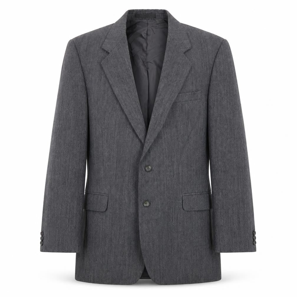 St Michael Mens Grey Polyester Jacket Suit Jacket Size 44 Regular