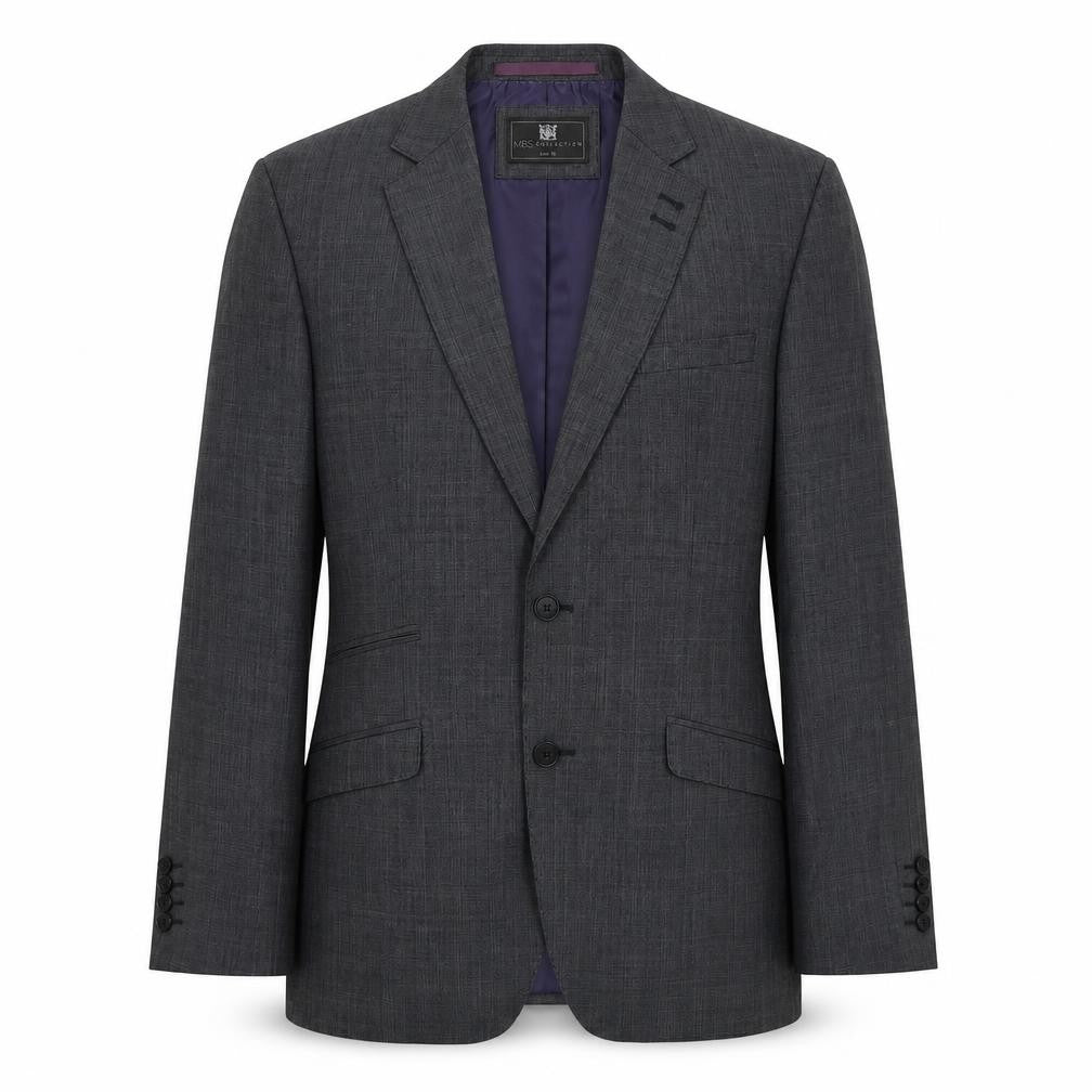 Marks and Spencer Mens Grey Wool Jacket Suit Jacket Size M Regular