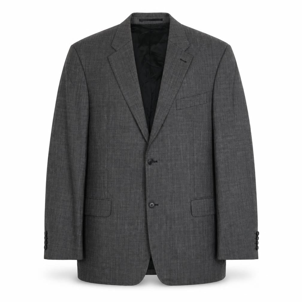 Digel Mens Grey Wool Jacket Suit Jacket Size 46 Regular