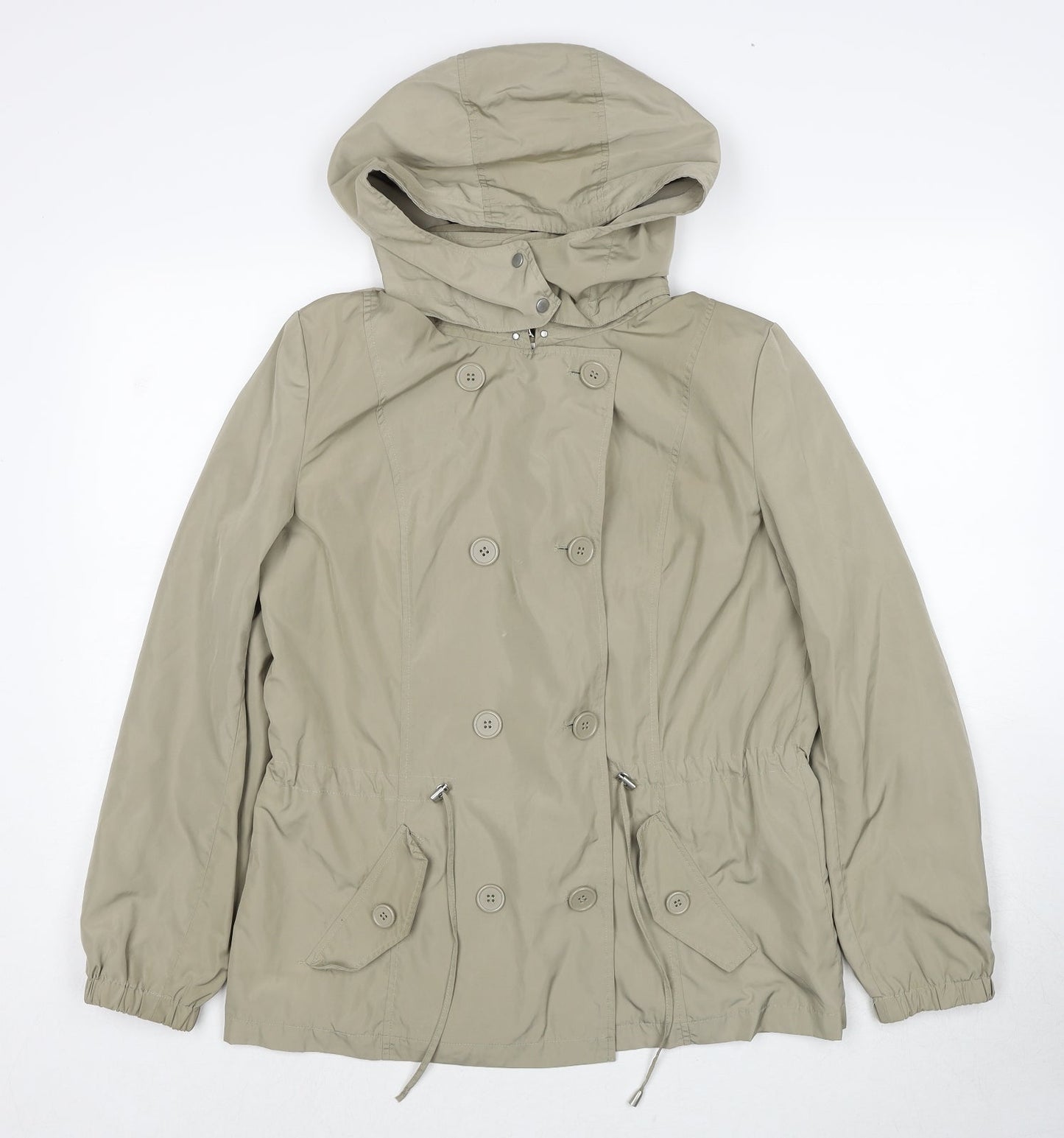 La Redoute Womens Beige Jacket Size 10 Button