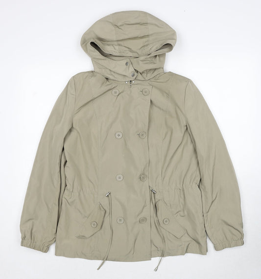 La Redoute Womens Beige Jacket Size 10 Button