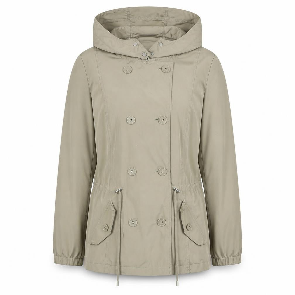 La Redoute Womens Beige Jacket Size 10 Button