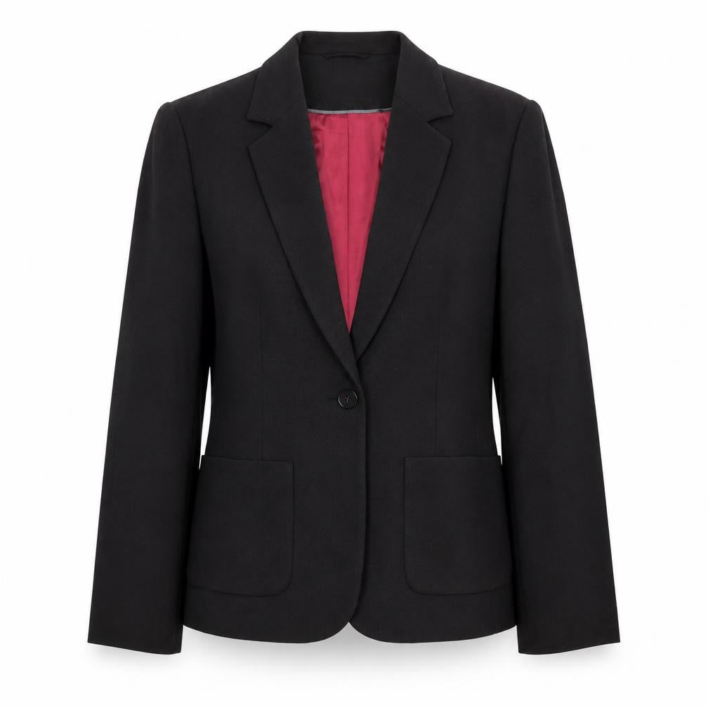 Marks and Spencer Womens Grey Polyester Jacket Blazer Size 12
