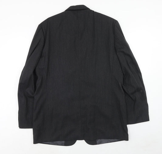 Charlton Gray Mens Grey Polyester Jacket Suit Jacket Size 42 Regular