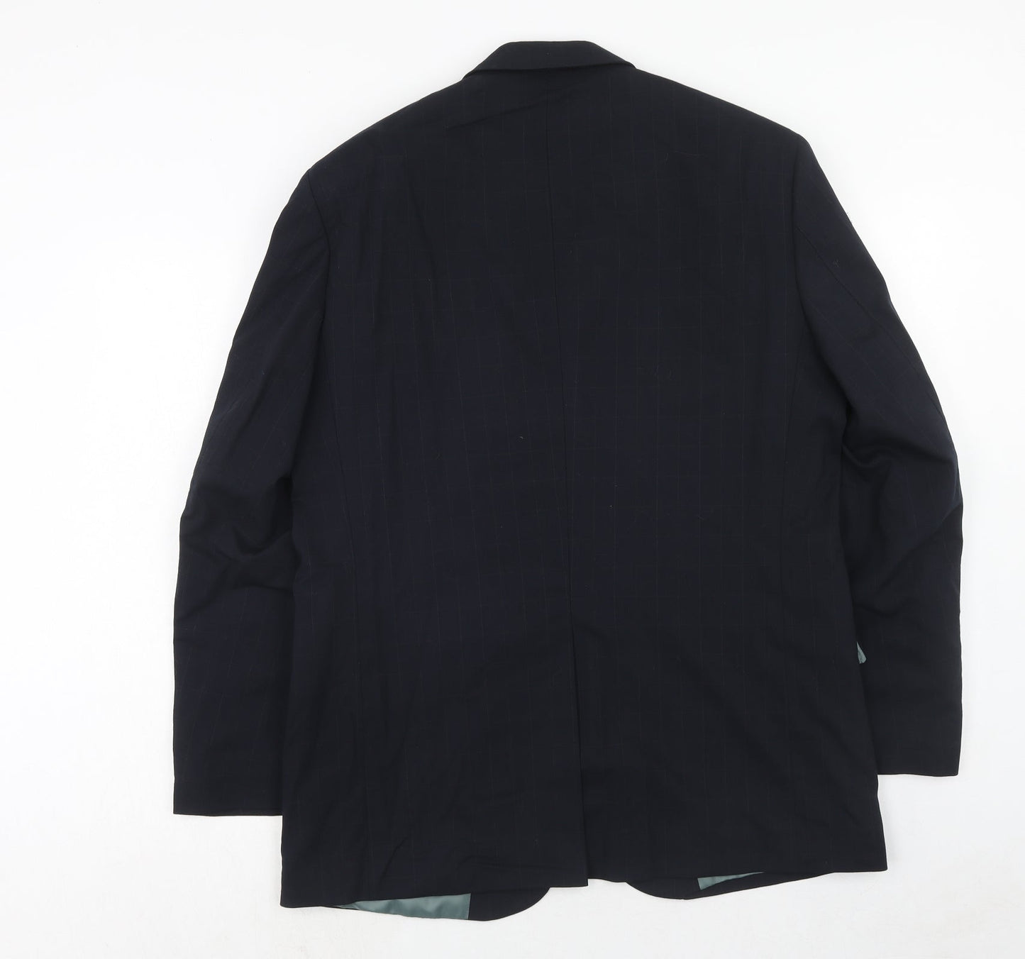 Marks and Spencer Mens Blue Wool Jacket Suit Jacket Size 40 Regular