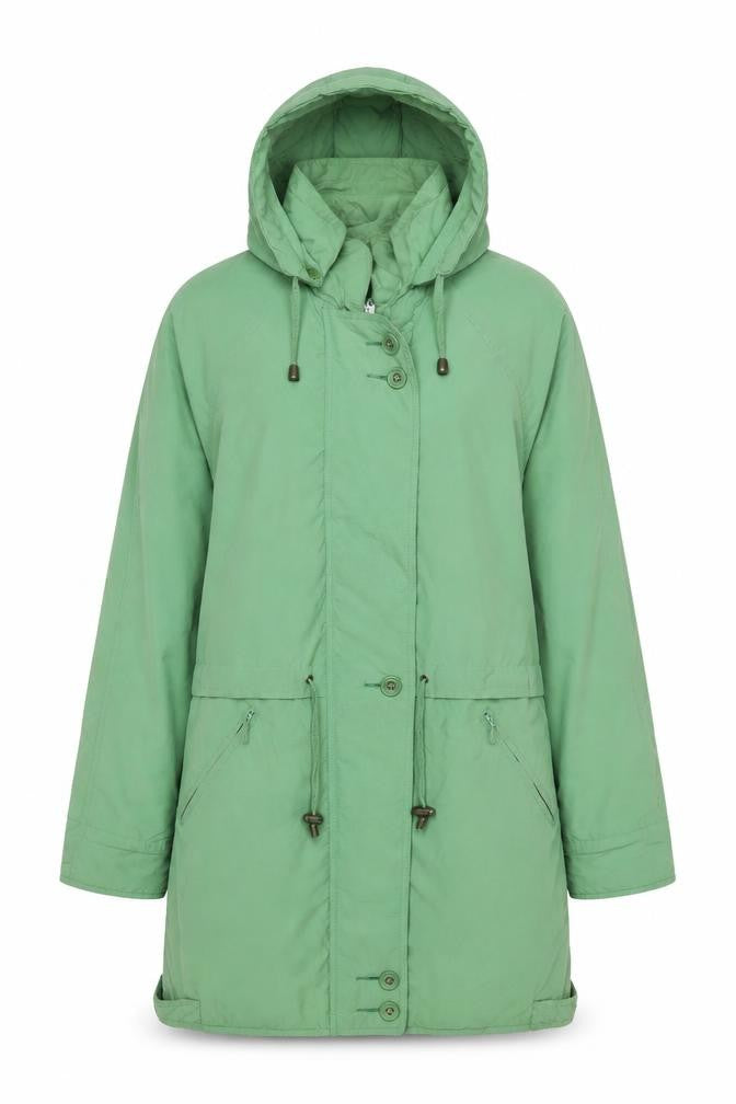 Klass Womens Green Jacket Size S Zip