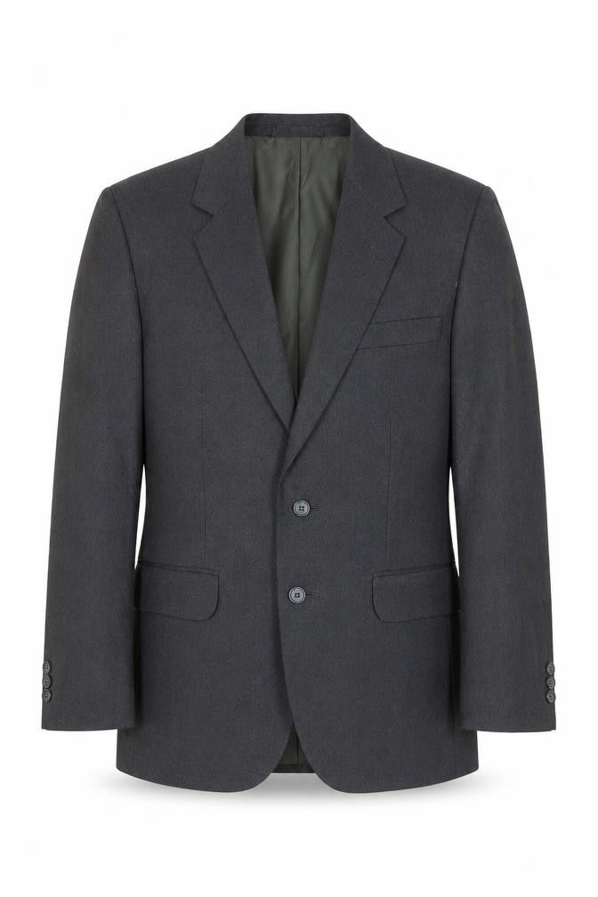 Mens 36 Chest Regular Dunn & Co Grey Two-Button