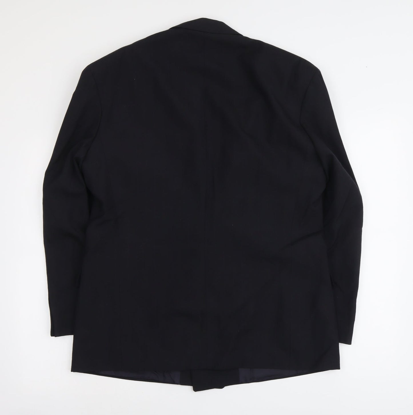Marks and Spencer Mens Black Polyester Jacket Suit Jacket Size M Regular