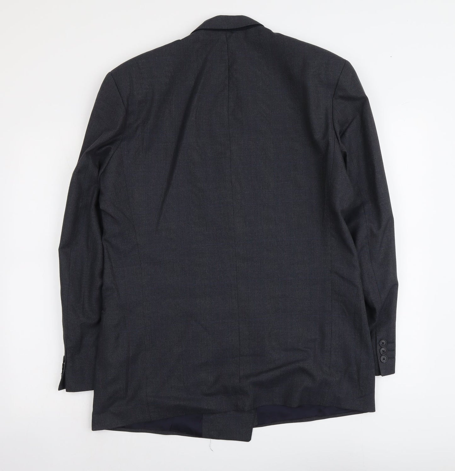 Marks and Spencer Mens Blue Polyester Jacket Suit Jacket Size L Regular