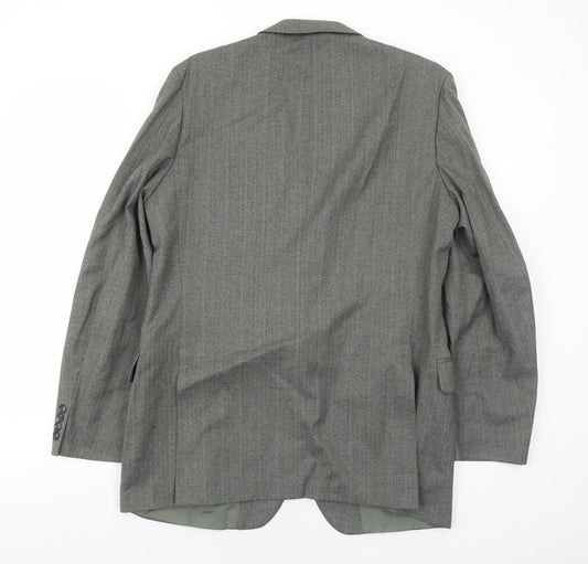 Marks and Spencer Mens Grey Wool Jacket Suit Jacket Size 42 Regular