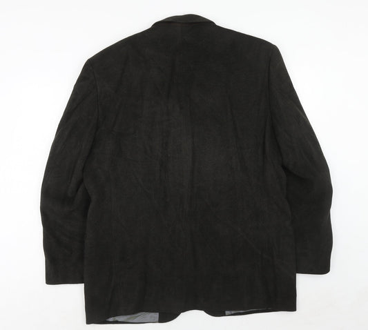 BHS Mens Brown Polyester Jacket Blazer Size 42 Regular