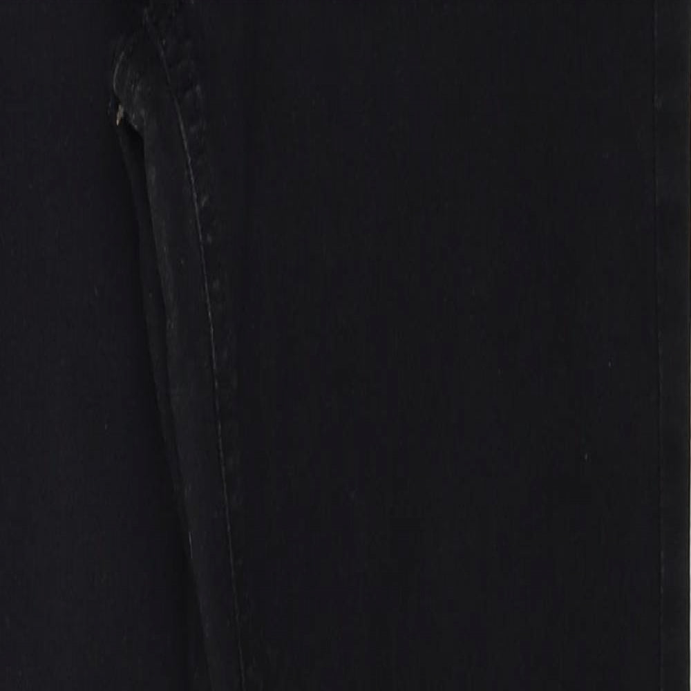 Marks and Spencer Womens Black Cotton Jegging Jeans Size 8 Regular