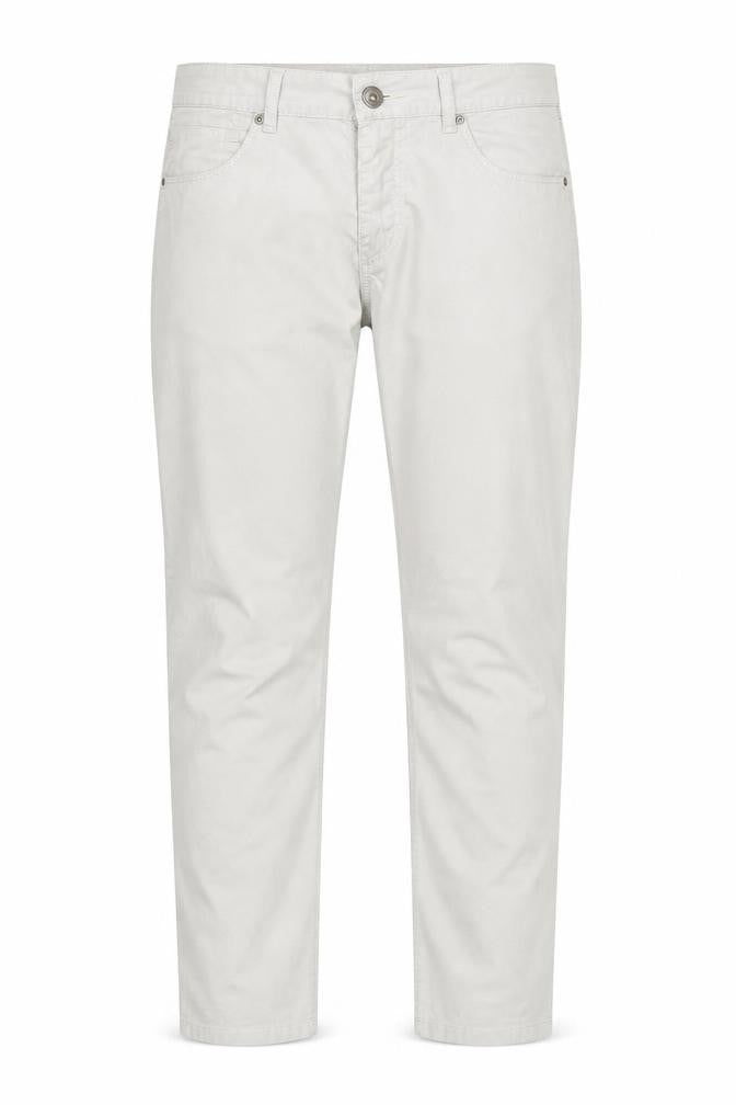 Joker Womens Grey Cotton Trousers Size 30 in Regular Zip